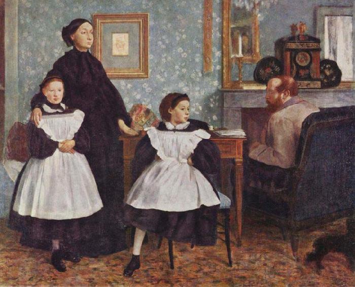 Edgar Degas Portrait of the Bellelli Family Germany oil painting art